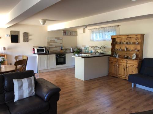 A kitchen or kitchenette at Studio Apartment Fir Trees 