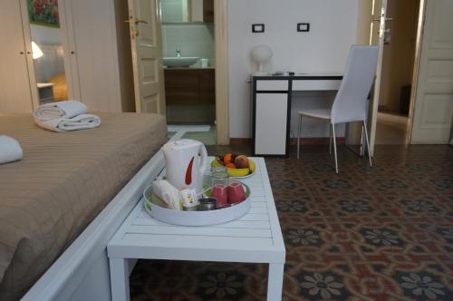 Postel nebo postele na pokoji v ubytování B&B Casa Laganà