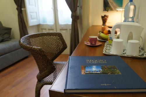 Posezení v ubytování B&B Casa Laganà