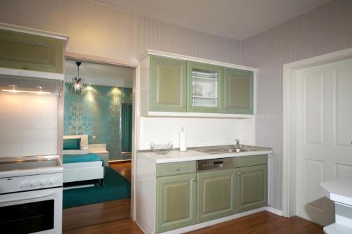 Ένα μπάνιο στο Appartement Am Park der Sinne & Am See