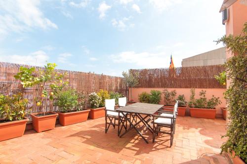Private terrace at Sagrada Familia