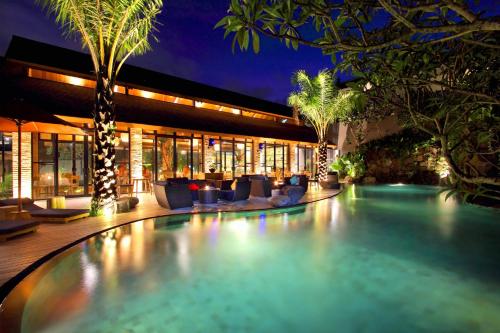 Majoituspaikassa Maca Villas & Spa Bali tai sen lähellä sijaitseva uima-allas