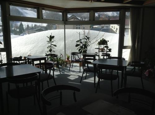 Restaurace v ubytování Hakuba Alpine Hotel