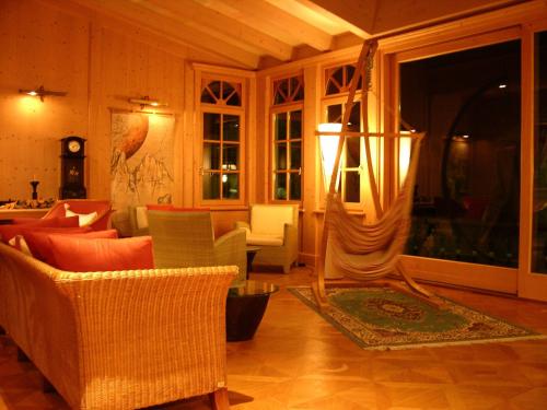 Posezení v ubytování Berghotel Miramonti