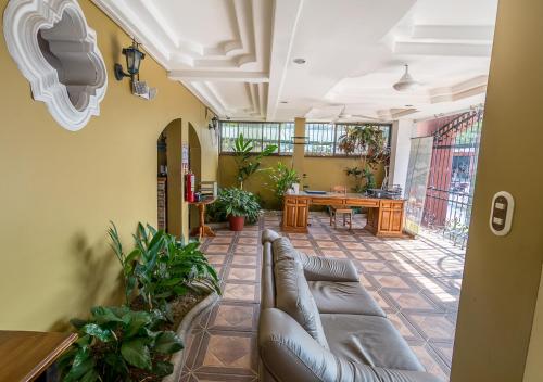 Posezení v ubytování Hotel Le Priss