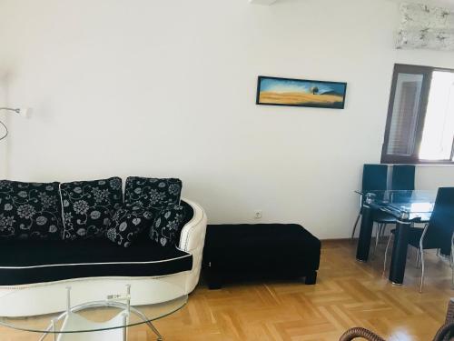 Χώρος καθιστικού στο Apartments Sneža