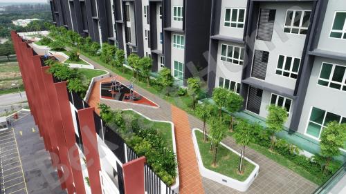 Budova, kde se apartmán nachází