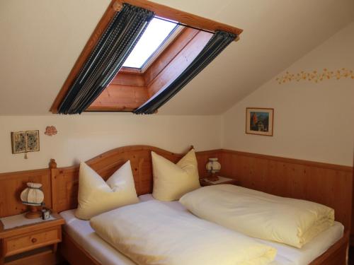 Postelja oz. postelje v sobi nastanitve Ferienapartmenthaus Hubertushof