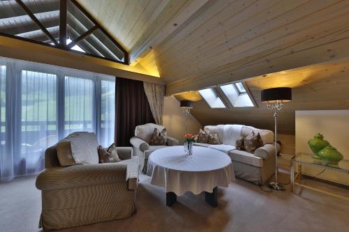 Posezení v ubytování Hotel Lamark