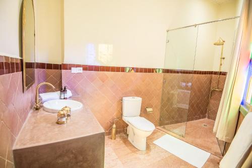 Koupelna v ubytování Riad Ksar Fawz & Spa