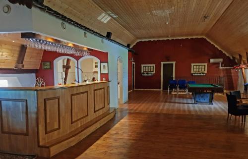 Lounge nebo bar v ubytování Träkumla boende