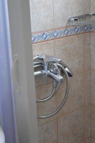 Koupelna v ubytování Acqua Marina - Άκουα Μαρίνα