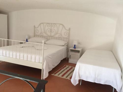 Postel nebo postele na pokoji v ubytování La Nunziata