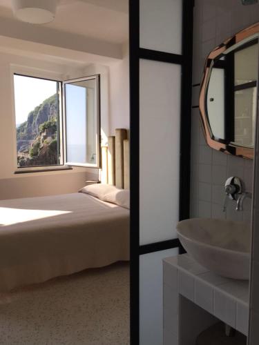 Ένα ή περισσότερα κρεβάτια σε δωμάτιο στο Agave Room Rental