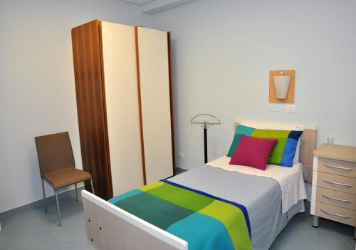 En eller flere senge i et værelse på Albergo Rio