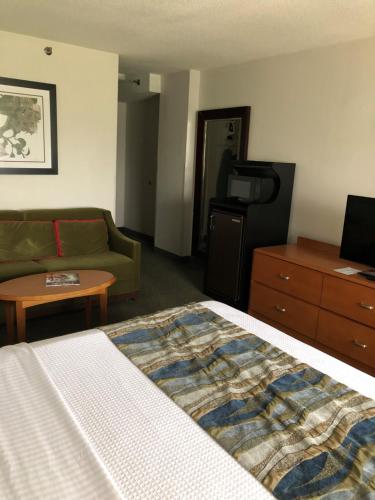 Capital Plaza Hotelにあるテレビまたはエンターテインメントセンター