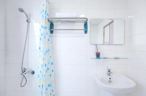 Koupelna v ubytování Good Fit Homestay