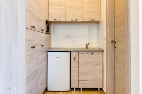 Una cocina o zona de cocina en Al Mare apartments Budva