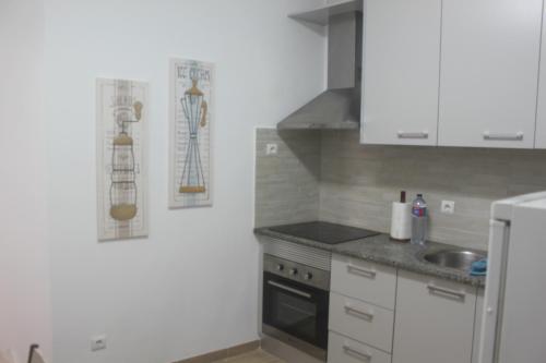 A kitchen or kitchenette at Isaura Henriques