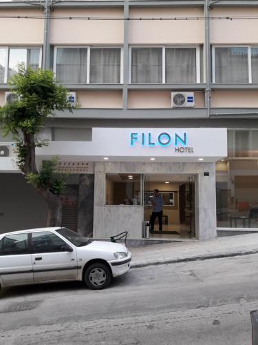 El edificio en el que está el hotel