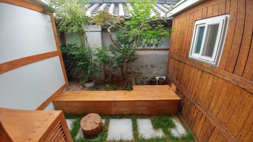 Zahrada ubytování Sohyundang Guesthouse