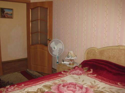 Кровать или кровати в номере Apartment Bakunina 30а