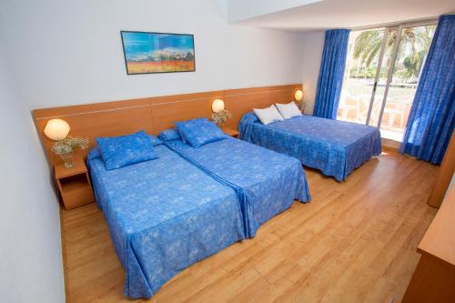 Cama o camas de una habitación en Gandia Playa