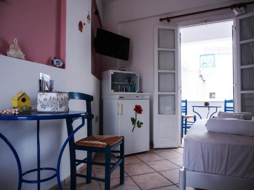 Kuchyňa alebo kuchynka v ubytovaní Manos Apartments