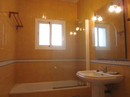 A bathroom at Casa Playa
