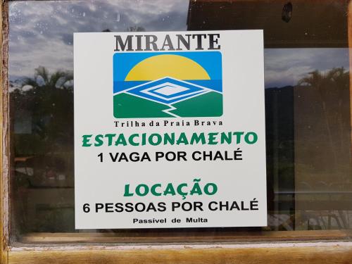 Certifikát, hodnocení, plakát nebo jiný dokument vystavený v ubytování Chalé Boiçucanga - Condomínio Village do Mirante