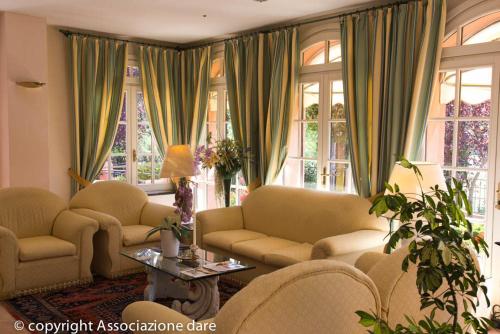 Гостиная зона в Hotel Villa Leri