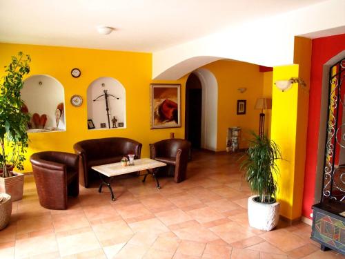 Гостиная зона в Hotel Villa Barbat