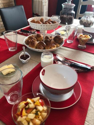 Jídlo v bed and breakfast nebo okolí