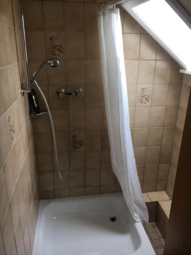 Een badkamer bij Budget