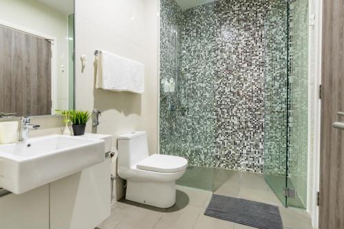 Ένα μπάνιο στο Five Senses Suite in M Suite KLCC