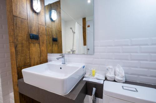 Koupelna v ubytování S.22 Hotel Suratthani