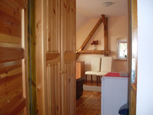 Koupelna v ubytování Apartamenty wakacyjne nad jeziorem Juksty