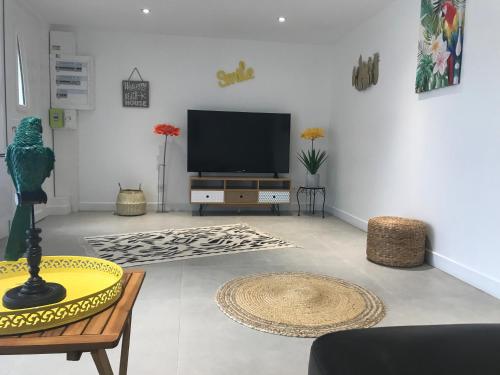 Televisyen dan/atau pusat hiburan di CosyHome Site du Futuroscope
