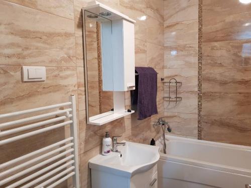 Koupelna v ubytování Modern apartment