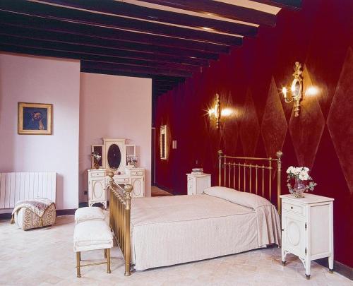 Кровать или кровати в номере Palacio Sant Salvador