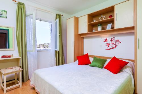 Postel nebo postele na pokoji v ubytování Holiday home Marija