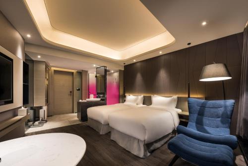 Χώρος καθιστικού στο Mercure Hangzhou Qianjiang