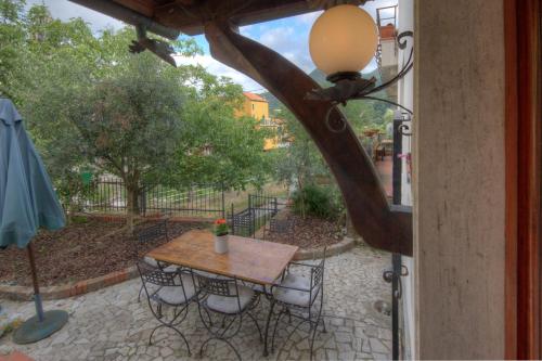 Jardín al aire libre en Appartamento in Villa a 5 KM dal mare