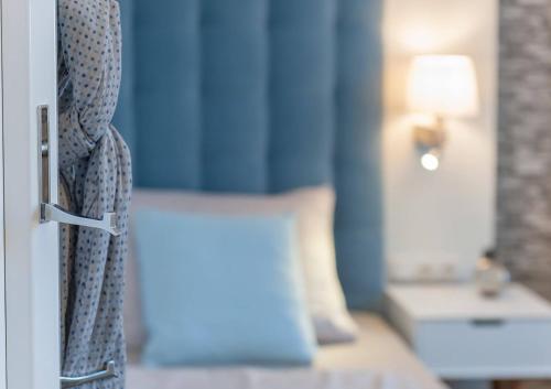 Postel nebo postele na pokoji v ubytování Boardinghouse Emden