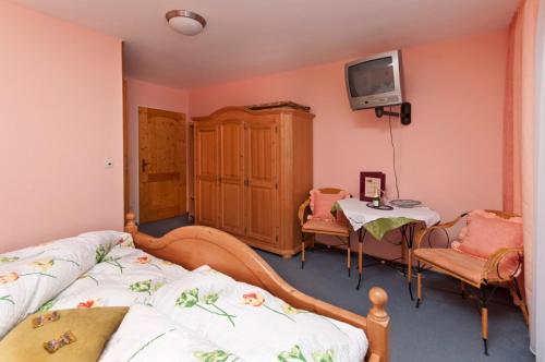 Letto o letti in una camera di Haus Iris