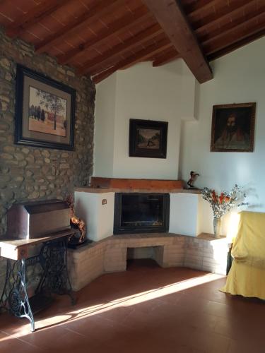 Ruang duduk di Sweet in Chianti