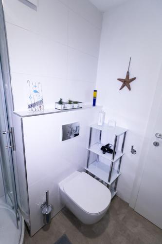 Koupelna v ubytování Apartments Bella Tara