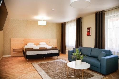 Postel nebo postele na pokoji v ubytování Dönhoff Residence