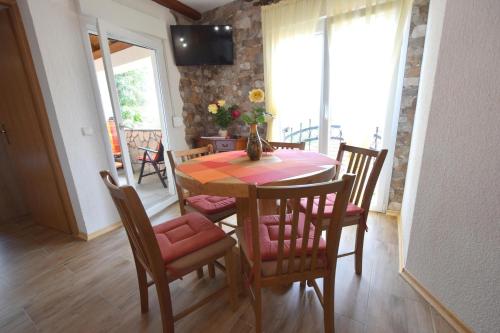Χώρος καθιστικού στο Apartments Neven