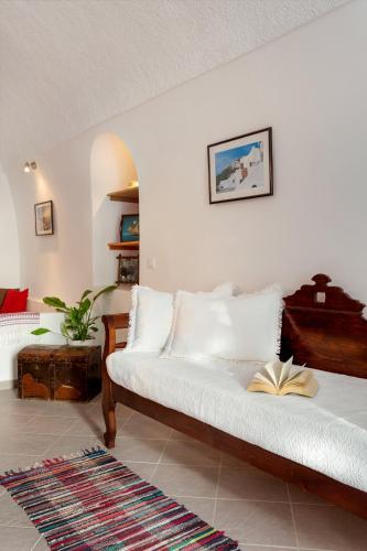 Ruang duduk di Annio Santorini